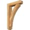 Ekena Millwork Thorton Craftsman Rough Sawn Bracket w/ Offset Brace, Western Red Cedar, 6"W x 24"D x 36"H BKT0604X24X36THR04RWR - alternate 1